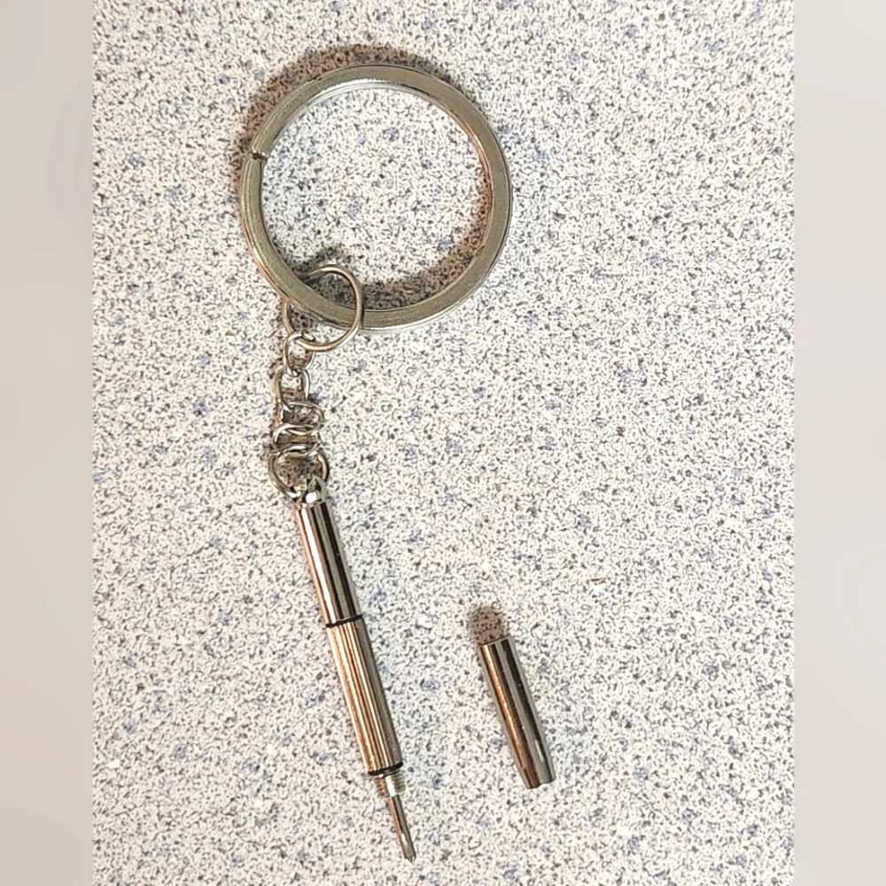 Restoration Hardware Mini Philips Head Screwdriver Keychain